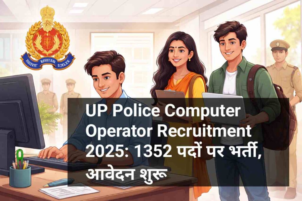 UP Police Computer Operator Recruitment 2025