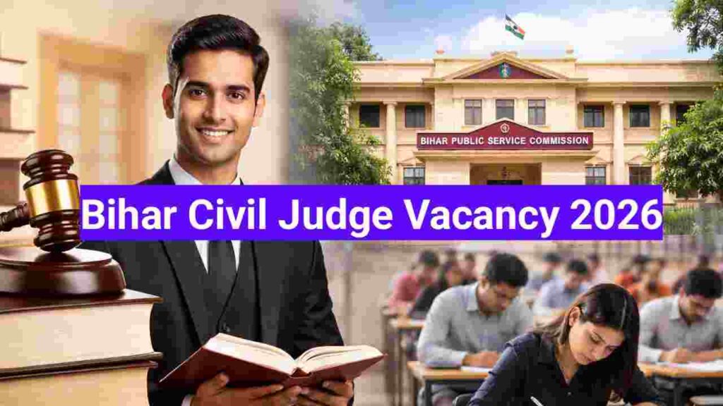 Bihar Civil Judge Recruitment 2026
