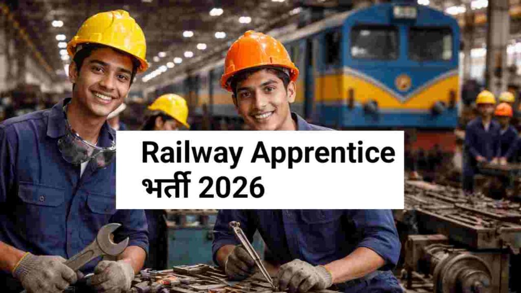 Railway RRC WR Apprentice Recruitment 2026 – भारतीय पश्चिम रेलवे में निकली 5349 पदों पर अपरेंटिस बहाली